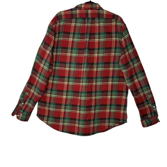 Ralph Lauren Flannel Shirt Men XXL Plaid Button Down Collar Pony Cozy Top - Picture 2 of 10